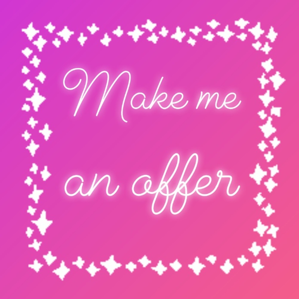 Accepting reasonable offers✨